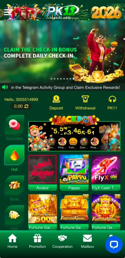 PK11 Game Homepage